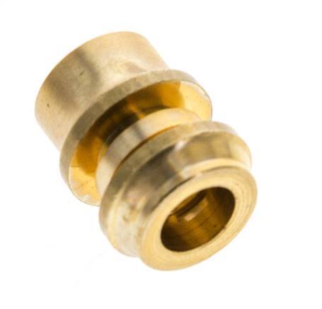 6mm Brass Straight Compression Fitting DN 1095 bar DIN EN 1254-2 [2 Pieces]