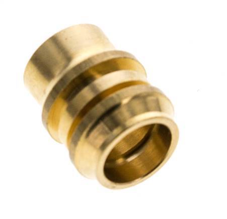 8mm Brass Straight Compression Fitting DN 1095 bar DIN EN 1254-2 [2 Pieces]