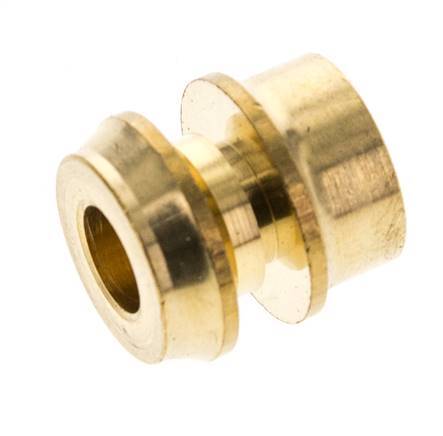 6mm Brass Straight Compression Fitting DN 1275 bar DIN EN 1254-2