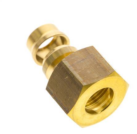 14mm Brass Straight Compression Fitting DN 1676 bar DIN EN 1254-2