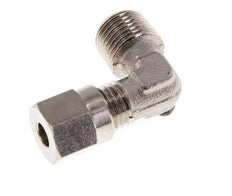 4LL & R1/8'' Nickel plated Brass Elbow Cutting Fitting with Male Threads 100 bar ISO 8434-1 [2 Pieces]