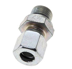 10L & M16x1.5 Zink plated Steel Straight Cutting Fitting with Male Threads 315 bar NBR ISO 8434-1 [2 Pieces]