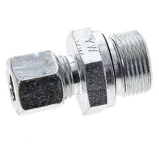 10L & M22x1.5 Zink plated Steel Straight Cutting Fitting with Male Threads 315 bar NBR ISO 8434-1