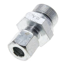 10L & M22x1.5 Zink plated Steel Straight Cutting Fitting with Male Threads 315 bar NBR ISO 8434-1