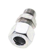 12L & M14x1.5 Zink plated Steel Straight Cutting Fitting with Male Threads 315 bar NBR ISO 8434-1