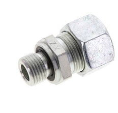 15L & M16x1.5 Zink plated Steel Straight Cutting Fitting with Male Threads 315 bar NBR ISO 8434-1