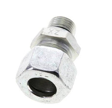 15L & M16x1.5 Zink plated Steel Straight Cutting Fitting with Male Threads 315 bar NBR ISO 8434-1