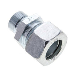 22L & M22x1.5 Zink plated Steel Straight Cutting Fitting with Male Threads 160 bar NBR ISO 8434-1