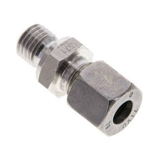 8L & M12x1.5 Stainless Steel Straight Cutting Fitting with Male Threads 315 bar FKM ISO 8434-1