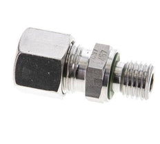 10L & M12x1.5 Stainless Steel Straight Cutting Fitting with Male Threads 315 bar FKM ISO 8434-1