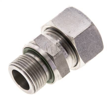18L & M22x1.5 Stainless Steel Straight Cutting Fitting with Male Threads 315 bar FKM ISO 8434-1