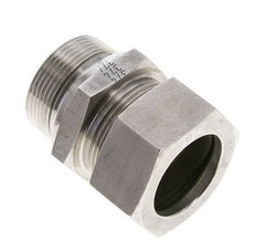35L & M42x2 Stainless Steel Straight Cutting Fitting with Male Threads 160 bar FKM ISO 8434-1