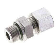 14S & M20x1.5 Stainless Steel Straight Cutting Fitting with Male Threads 630 bar FKM ISO 8434-1