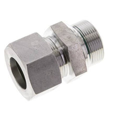 30S & M42x2 Stainless Steel Straight Cutting Fitting with Male Threads 400 bar FKM ISO 8434-1