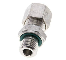 10L & M14x1.5 Stainless Steel Straight Compression Fitting with Male Threads 315 bar FKM ISO 8434-1