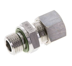 12L & M16x1.5 Stainless Steel Straight Compression Fitting with Male Threads 315 bar FKM ISO 8434-1