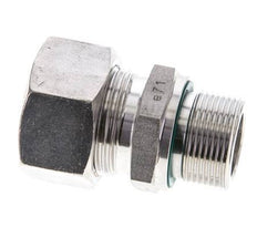 22L & M26x1.5 Stainless Steel Straight Compression Fitting with Male Threads 160 bar FKM ISO 8434-1