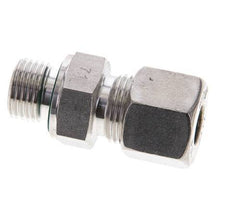 10S & M16x1.5 Stainless Steel Straight Compression Fitting with Male Threads 450 bar FKM ISO 8434-1