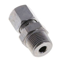 8L & R3/8'' Zink plated Steel Straight Cutting Fitting with Male Threads 315 bar ISO 8434-1