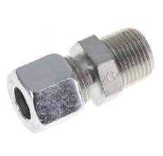10L & R3/8'' Verzinkter Stahl, gerade Schneidverschraubung mit Außengewinde 315 bar ISO 8434-1