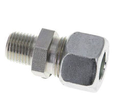 12L & R1/4'' Verzinkter Stahl Geradeschneidende Verschraubung mit Außengewinde 315 bar ISO 8434-1