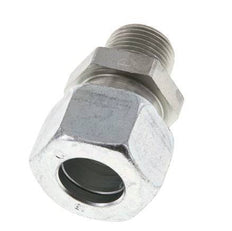 15L & R3/8'' Verzinkter Stahl, gerade Schneidverschraubung mit Außengewinde 315 bar ISO 8434-1