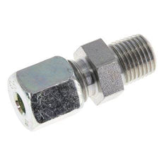 6S & R1/4'' Verzinkter Stahl Geradeschneidende Verschraubung mit Außengewinde 630 bar ISO 8434-1