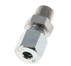 6S & R1/4'' Verzinkter Stahl Geradeschneidende Verschraubung mit Außengewinde 630 bar ISO 8434-1