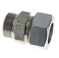 38S & R1-1/2'' Verzinkter Stahl Geradeschneidende Verschraubung mit Außengewinde 315 bar ISO 8434-1