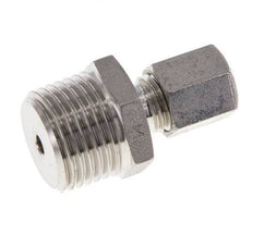 6L & R1/2'' Geradeschneidende Verschraubung aus Edelstahl mit Außengewinde 315 bar ISO 8434-1