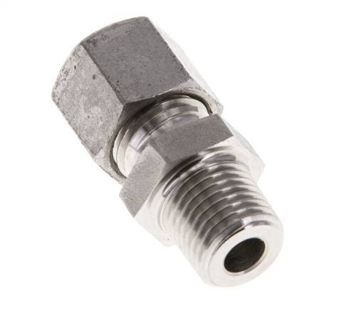8L & R1/4'' Edelstahlverschraubungen mit Außengewinde 315 bar ISO 8434-1
