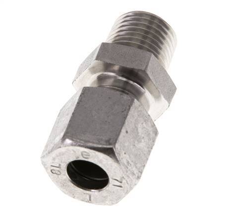 8L & R1/4'' Edelstahlverschraubungen mit Außengewinde 315 bar ISO 8434-1