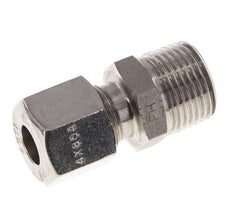8L & R3/8'' Geradeschneidende Verschraubung aus Edelstahl mit Außengewinde 315 bar ISO 8434-1