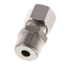 8L & R3/8'' Geradeschneidende Verschraubung aus Edelstahl mit Außengewinde 315 bar ISO 8434-1
