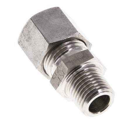 10L & R1/4'' Edelstahlverschraubungen mit Außengewinde 315 bar ISO 8434-1