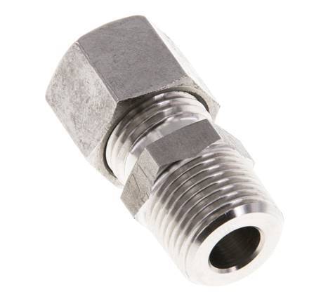 10L & R3/8'' Edelstahlverschraubungen mit Außengewinde 315 bar ISO 8434-1