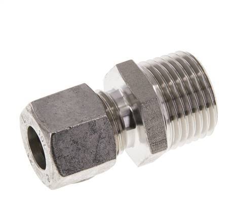 10L & R1/2'' Edelstahlverschraubungen mit Außengewinde 315 bar ISO 8434-1