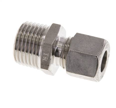 10L & R1/2'' Edelstahlverschraubungen mit Außengewinde 315 bar ISO 8434-1