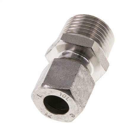 10L & R1/2'' Edelstahlverschraubungen mit Außengewinde 315 bar ISO 8434-1