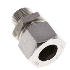 15L & R3/8'' Geradeschneidende Verschraubung aus Edelstahl mit Außengewinde 315 bar ISO 8434-1