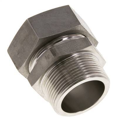 42L & R1-1/2'' Geradeschneidende Verschraubung aus Edelstahl mit Außengewinde 160 bar ISO 8434-1