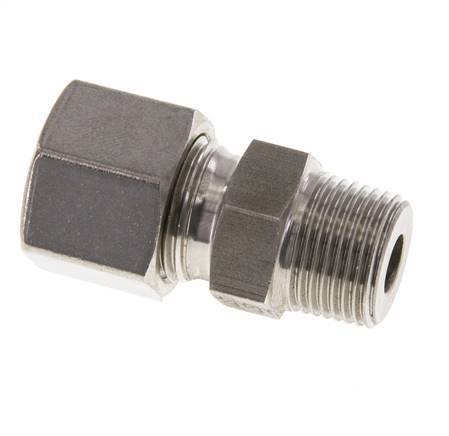 10L & R3/8'' Edelstahlverschraubungen mit Außengewinde 630 bar ISO 8434-1