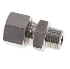 12L & R3/8'' Geradeschneidende Verschraubung aus Edelstahl mit Außengewinde 630 bar ISO 8434-1