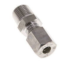 6L & R1/4'' Edelstahl-Kompressionsverschraubung mit Außengewinde 315 bar ISO 8434-1