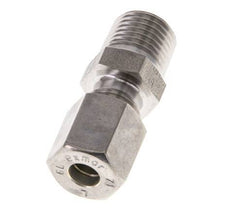 6L & R1/4'' Edelstahl-Kompressionsverschraubung mit Außengewinde 315 bar ISO 8434-1