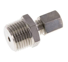 6L & R1/2'' Edelstahl-Kompressionsverschraubung mit Außengewinde 315 bar ISO 8434-1