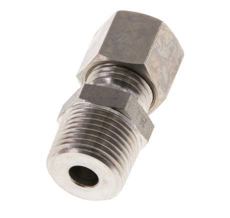 8L & R3/8'' Edelstahl-Kompressionsverschraubung mit Außengewinde 315 bar ISO 8434-1