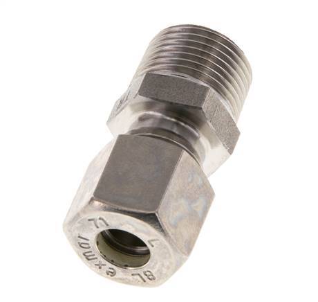 8L & R3/8'' Edelstahl-Kompressionsverschraubung mit Außengewinde 315 bar ISO 8434-1
