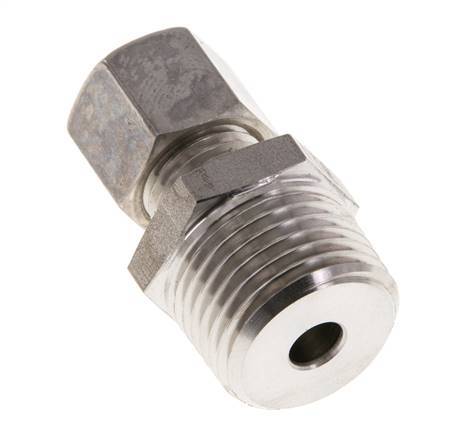 8L & R1/2'' Edelstahl-Kompressionsverschraubung mit Außengewinde 315 bar ISO 8434-1