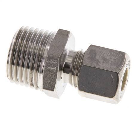 8L & R1/2'' Edelstahl-Kompressionsverschraubung mit Außengewinde 315 bar ISO 8434-1